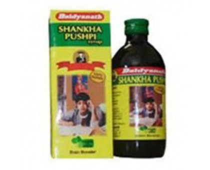Шанкхапушпі cироп Байд'янатх (Shankhapushpi syrup Baidyanath), 200 мл Шанкхапушпі cироп Байд'янатх (Shankhapushpi syrup Baidyanath), 200 мл