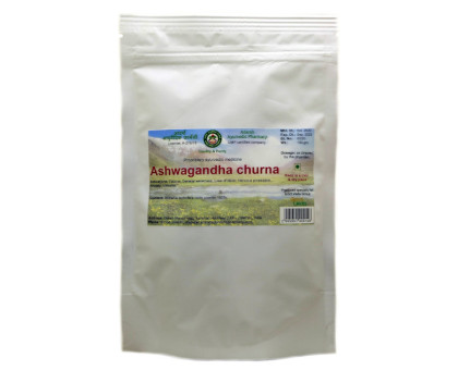 Ашваганда чурна Адарш Аюрведік (Ashwagandha churna Adarsh Ayurvedic), 100 грам