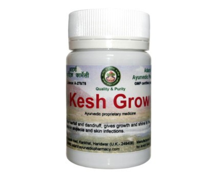 Кеш Гроу Адарш Аюрведік (Kesh Grow Adarsh Ayurvedic), 40 грам ~ 100 таблеток Кеш Гроу Адарш Аюрведік (Kesh Grow Adarsh Ayurvedic), 40 грам ~ 100 таблеток