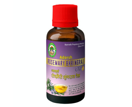 Розмарин Брінгарадж масло Адарш Аюрведік (Rosemary Bhringaraj oil Adarsh Ayurvedic), 100 мл