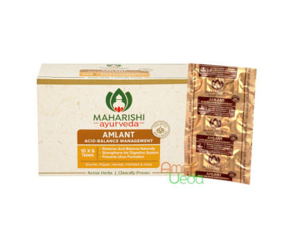 Амлант Махаріши Аюрведа (Amlant Maharishi Ayurveda), 60 таблеток