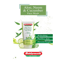 Засіб для вмивання Алое, Нім та Огірок (Face wash Aloe, Neem and Cucumber), 100 мл