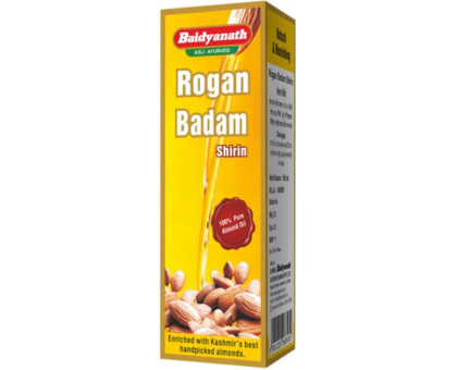 Мигдальна олія Роган Бадам Ширін Байд'янатх (Almond oil Rogan Badam Shirin Baidyanath), 100 мл