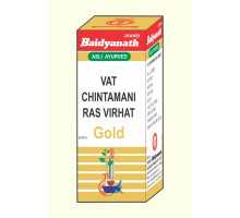 Вріхат Ват Чінтамані Рас з Золотом (Vrihat Vat Chintamani Ras with Gold), 25 таблеток