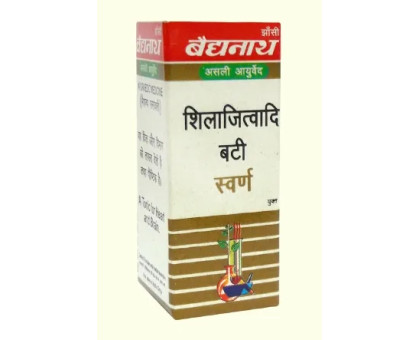 Шиладжитваді ваті Байд'янатх (Shilajeetwadi vati Baidyanath), 10 таблеток