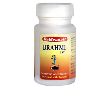 Брамі баті Байд'янатх (Brahmi bati Baidyanath), 80 таблеток