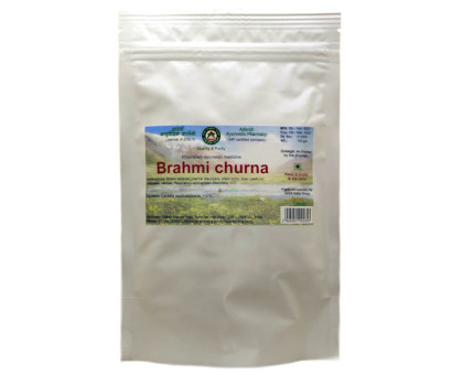 Брами порошок Адарш Аюрведик (Brahmi powder Adarsh Ayurvedic), 100 грамм