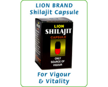 Шіладжіт Лайон (Shilajit Lion), 30 капсул