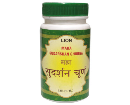 Маха Сударшан чурна Лайон (Maha Sudarshan churna Lion), 100 грам Маха Сударшан чурна Лайон (Maha Sudarshan churna Lion), 100 грам