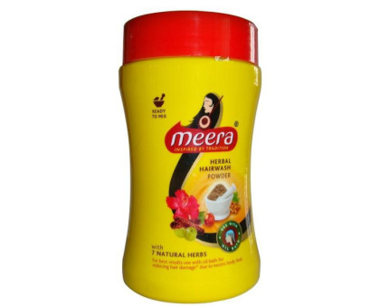 Сухий трав'яний шампунь Міра Кевінкейр (Meera hair wash Kavinkare), 120 грам Сухий трав'яний шампунь Міра Кевінкейр (Meera hair wash Kavinkare), 120 грам
