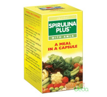 Спіруліна плюс з Амлою (Spirulina plus with Amla), 60 капсул