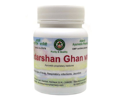 Сударшан экстракт Адарш Аюрведик (Sudarshan extract Adarsh Ayurvedic), 30 грамм ~ 85 таблеток