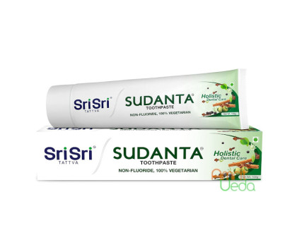 Зубна паста Суданта Шрі Шрі Таттва (Toothpaste Sudanta Sri Sri Tattva), 100 грам