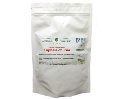 Тріфала чурна Адарш Аюрведік (Triphala churna Adarsh Ayurvedic), 100 грам