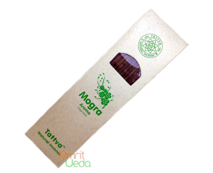 Ароматичні палички Могра Таттва Нейчерел інценс (Incense sticks Mogra Tattva natural incense), 12 шт Ароматичні палички Могра Таттва Нейчерел інценс (Incense sticks Mogra Tattva natural incense), 12 шт